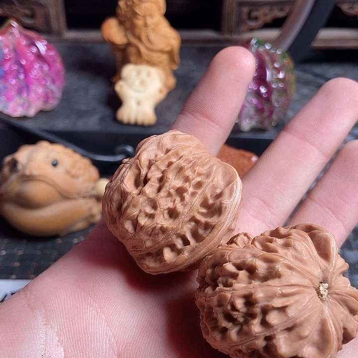 文玩核桃吊坠新*磨盘