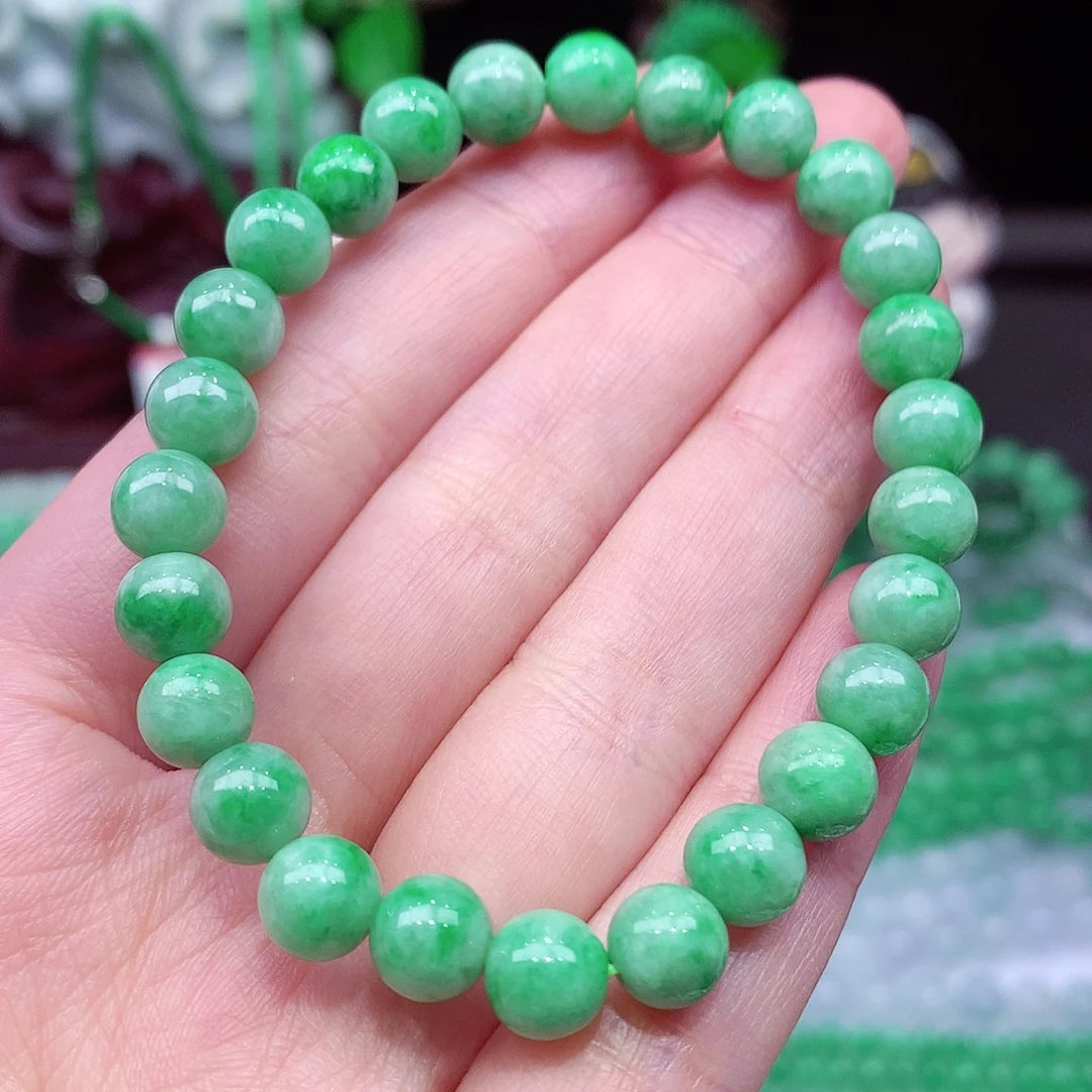 翡翠未镶嵌手链翡翠