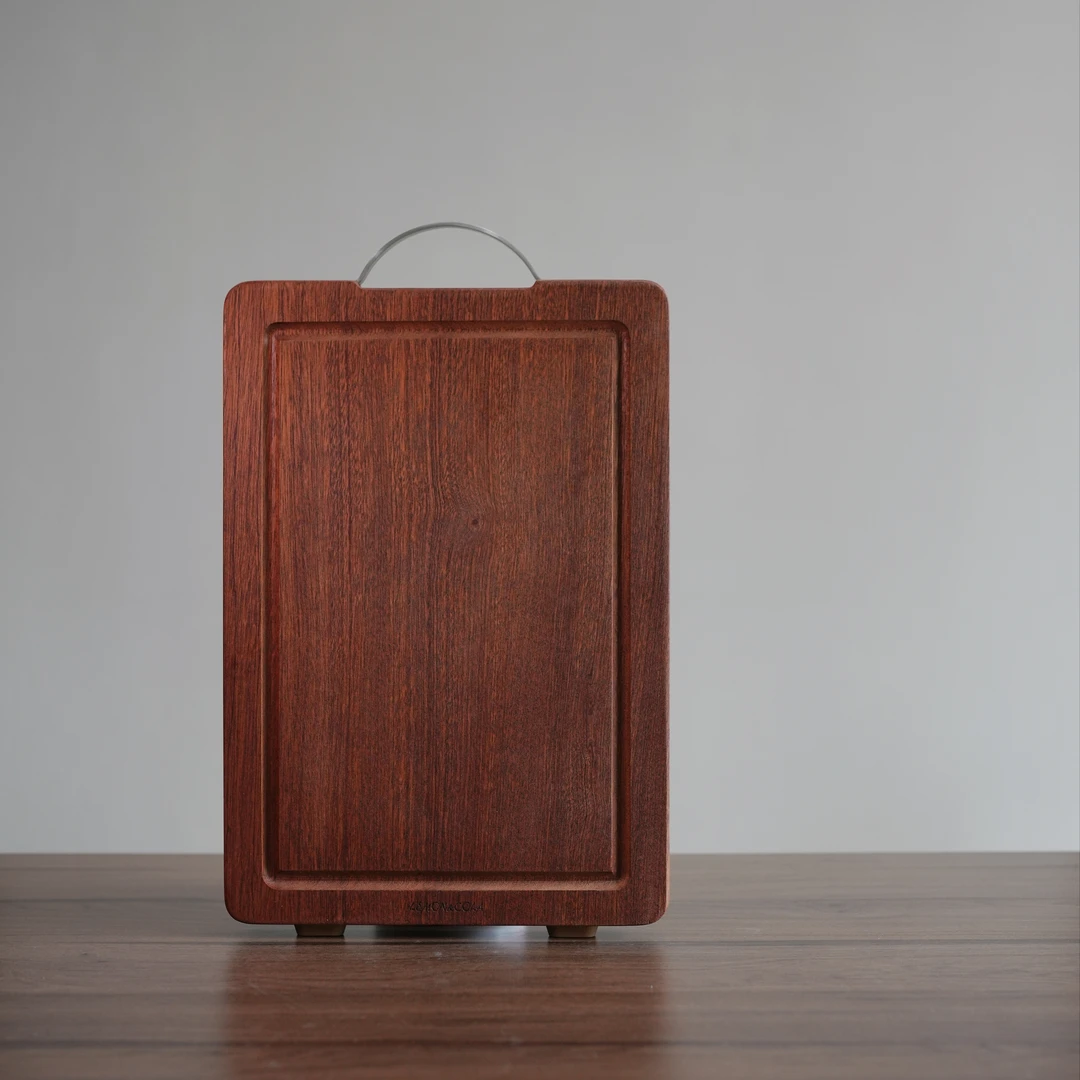 FL 整块乌檀木菜板  实木砧板无漆无蜡