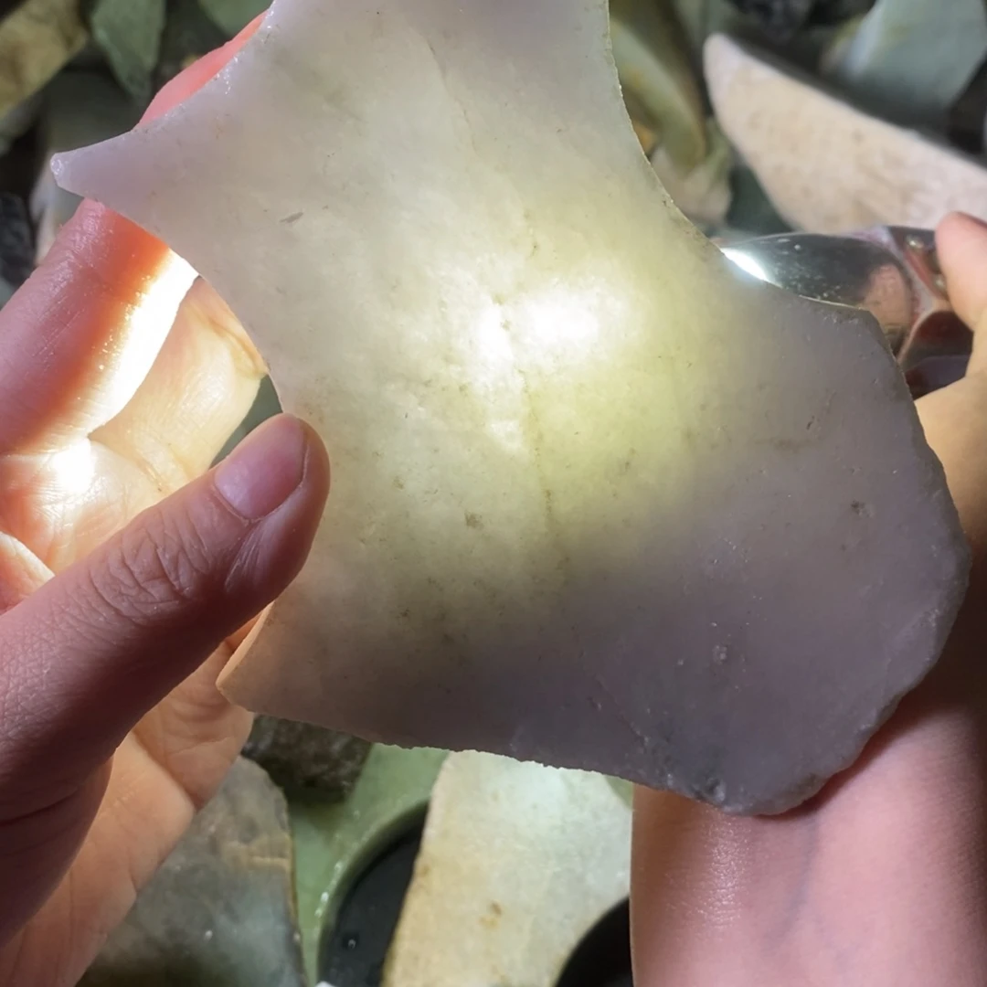 颈饰未镶嵌翡翠天然翡翠