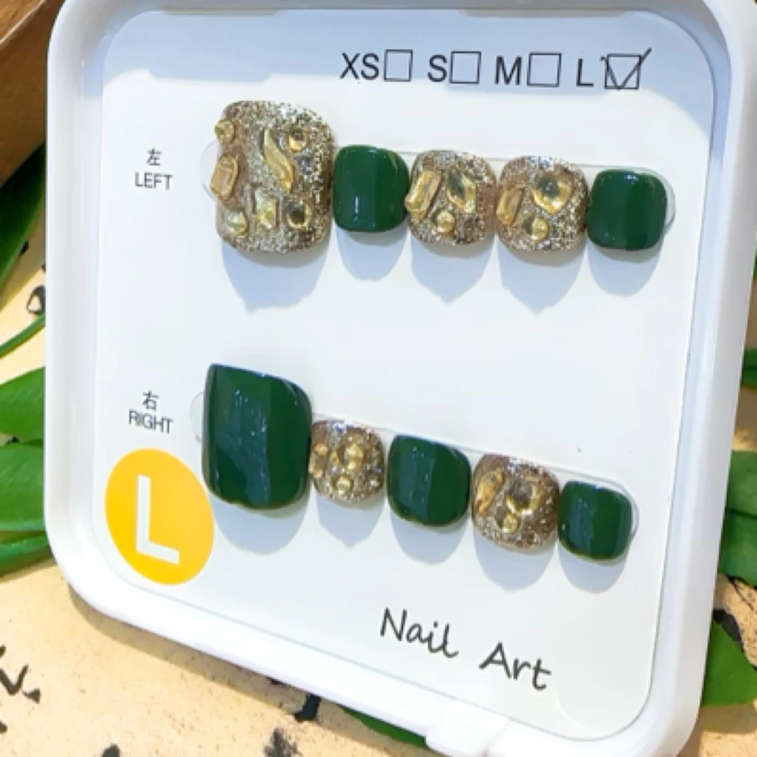 凡小浪®️2025脚趾穿戴甲(非机械甲)纯美甲师手工夏季款型