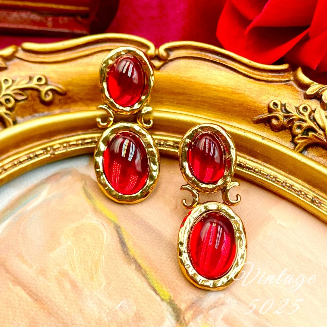 铜合金耳饰 时尚百搭轻奢气质优雅个性高级感耳饰~5025