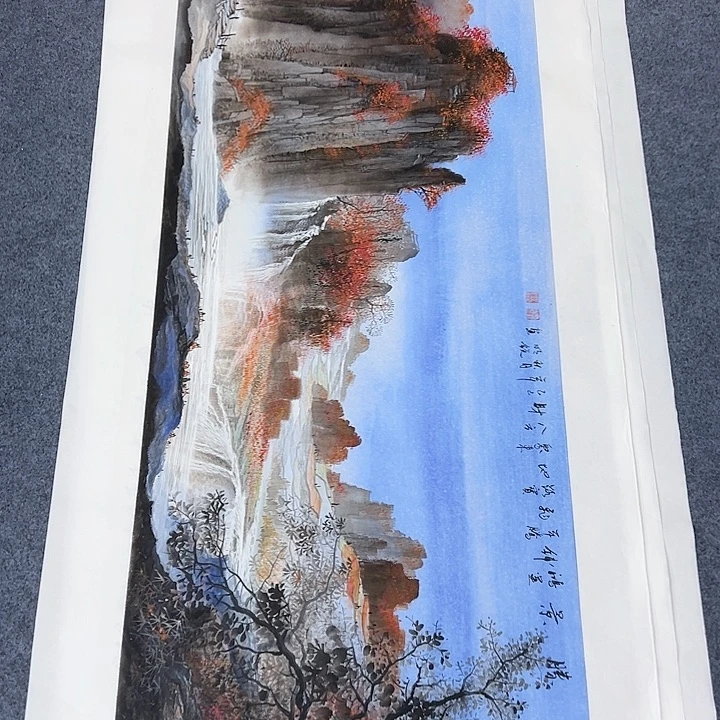 国画国画作品宣纸纯手绘