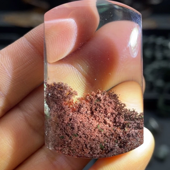 颈饰水晶未镶嵌红幽灵无事牌定制