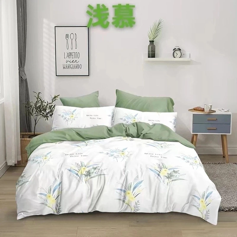 床上用品 单被套 磨毛棉印花被套亲肤柔软舒适透气保暖亲肤
