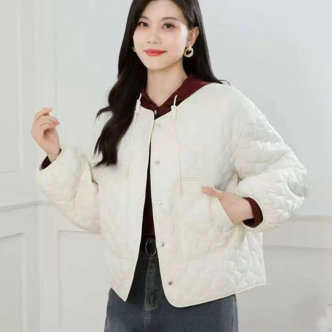 W170 棒球洋气春秋新款宽松时尚棉服外套