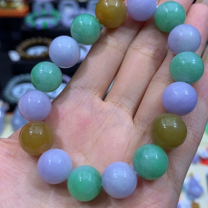 翡翠未镶嵌手链翡翠12