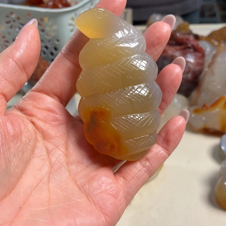 玛瑙/玉髓未镶嵌吊坠(不含链)