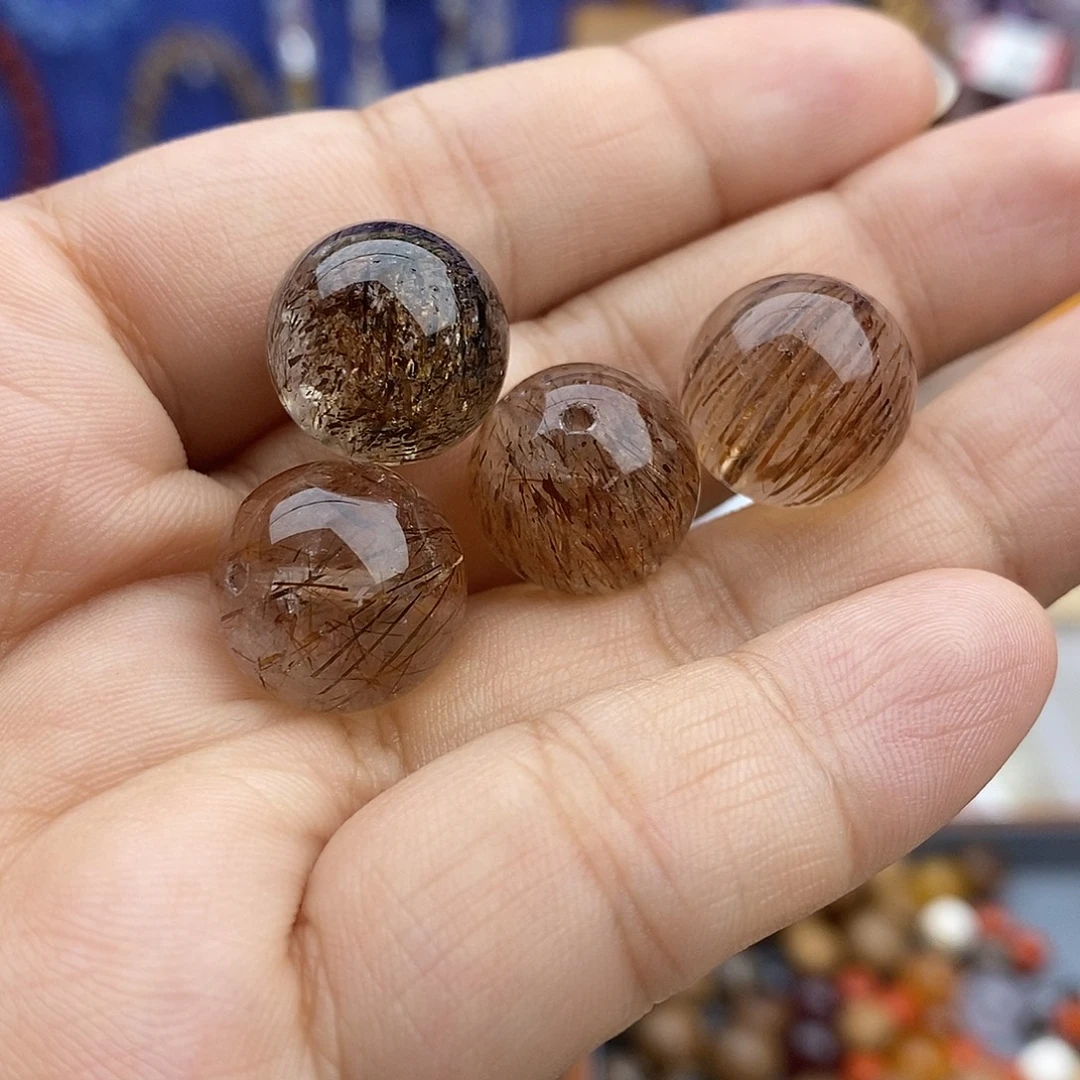 水晶未镶嵌手链多样性发一
