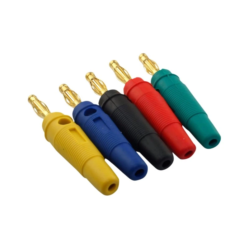 甬威香蕉banana音频头音箱插头  香蕉头音响接头喇叭线头