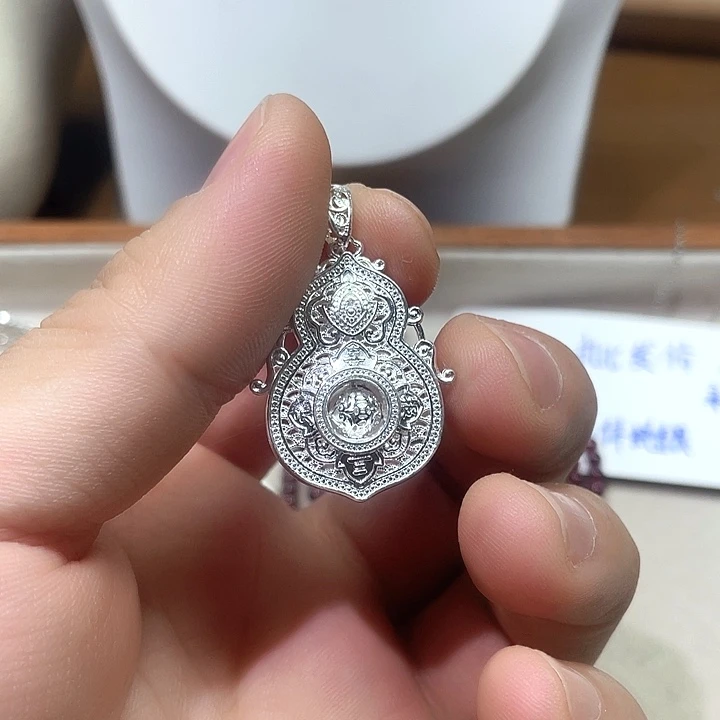 ****】坠链均925银珐琅四美