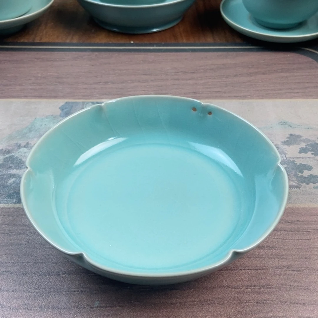 摆件瓷原产地原矿汝瓷～茶器