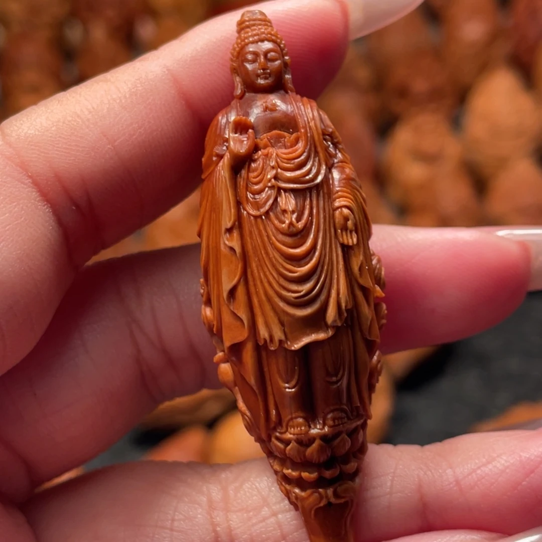 橄榄核手串/手链立雕如来