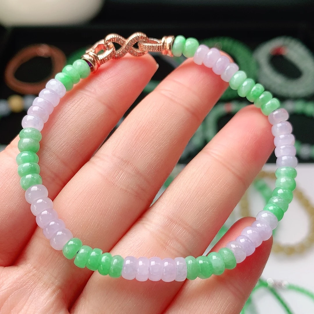 翡翠未镶嵌手链翡翠