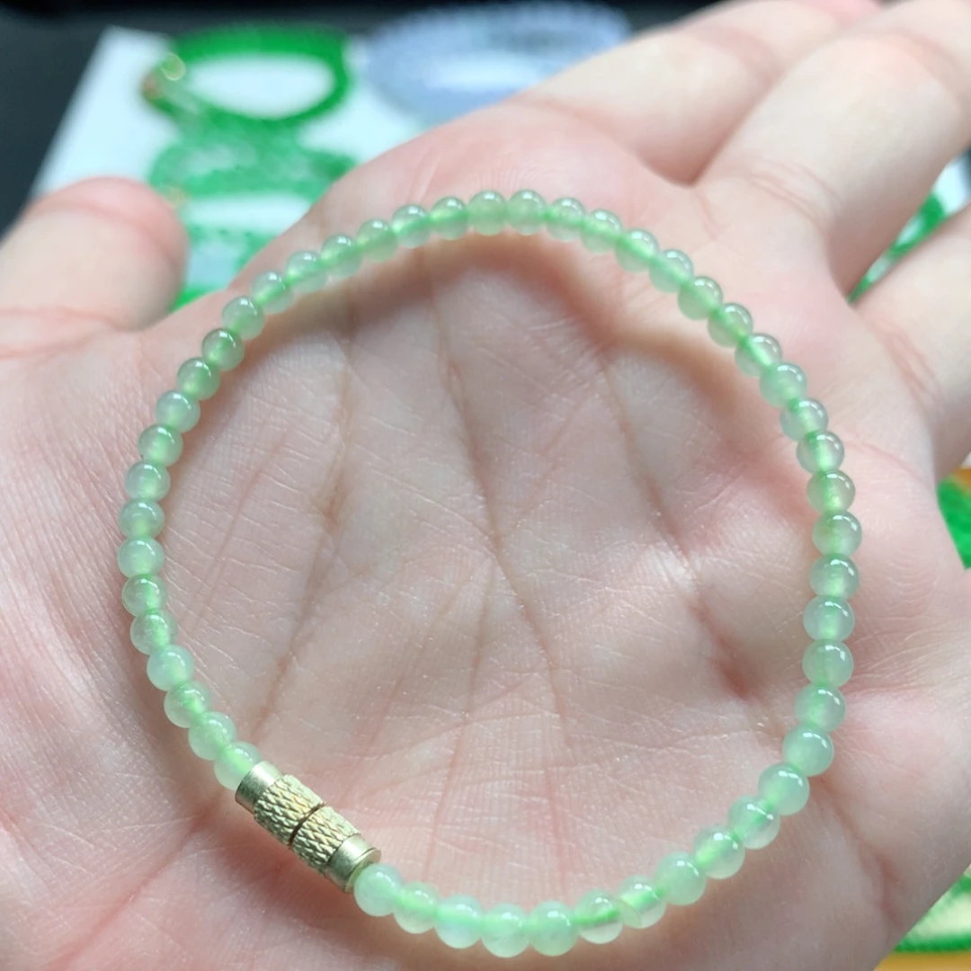 翡翠未镶嵌手链翡翠