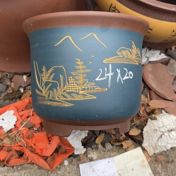 紫砂花盆特价商品