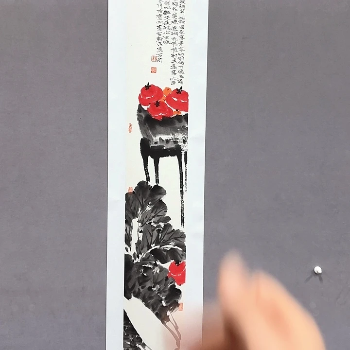 国画亲笔手绘放心去藏