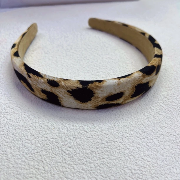 元素家 豹纹款 发箍 简单大方气质