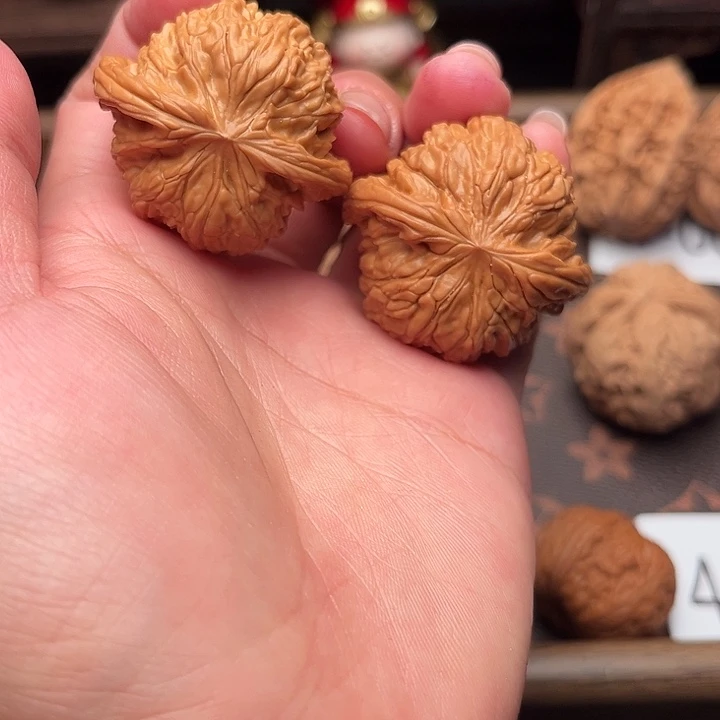 文玩核桃把件39全品磨盘福利对