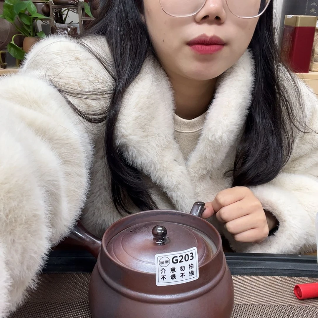 壶寻****…老韩坭兴陶  微瑕煮水壶