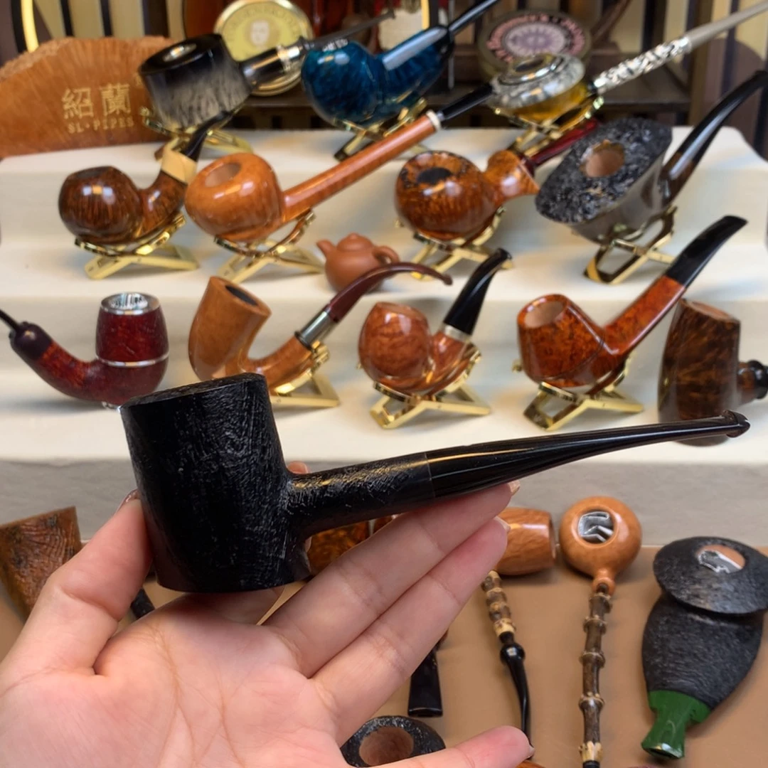 哈***叔高品质石楠木烟斗