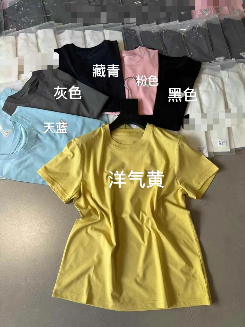 JING2025夏季新款23129-13圆领时尚图案T恤短袖休闲百搭女装上衣
