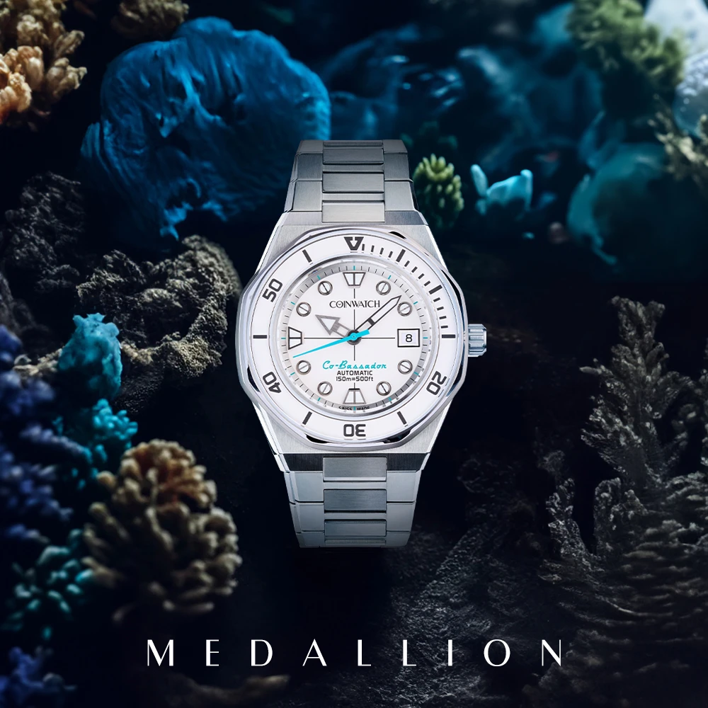 COINWATCH/科因沃奇金章系列C209SWW瑞士机械全自动机械腕表男款