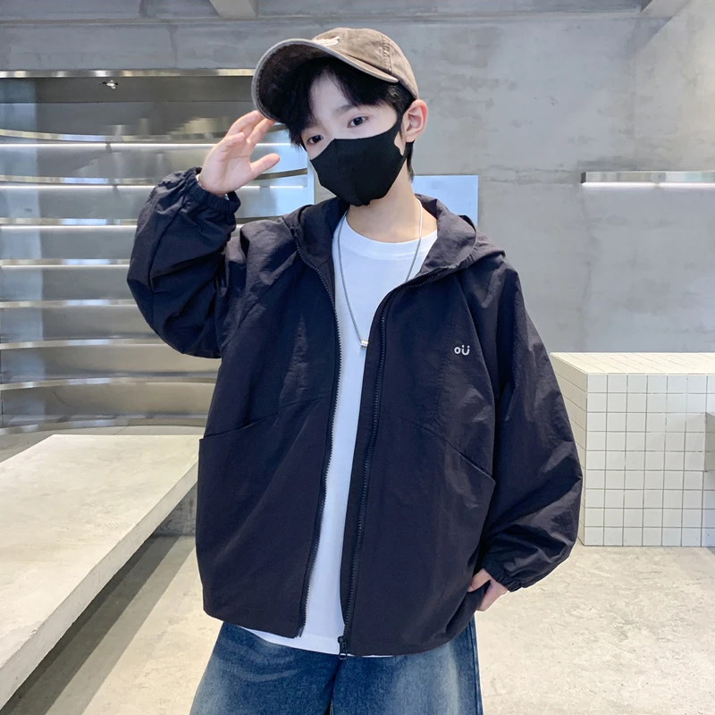 男童秋装外套2025新款中大童洋气时髦衣服儿童秋季痞帅炸街童装潮