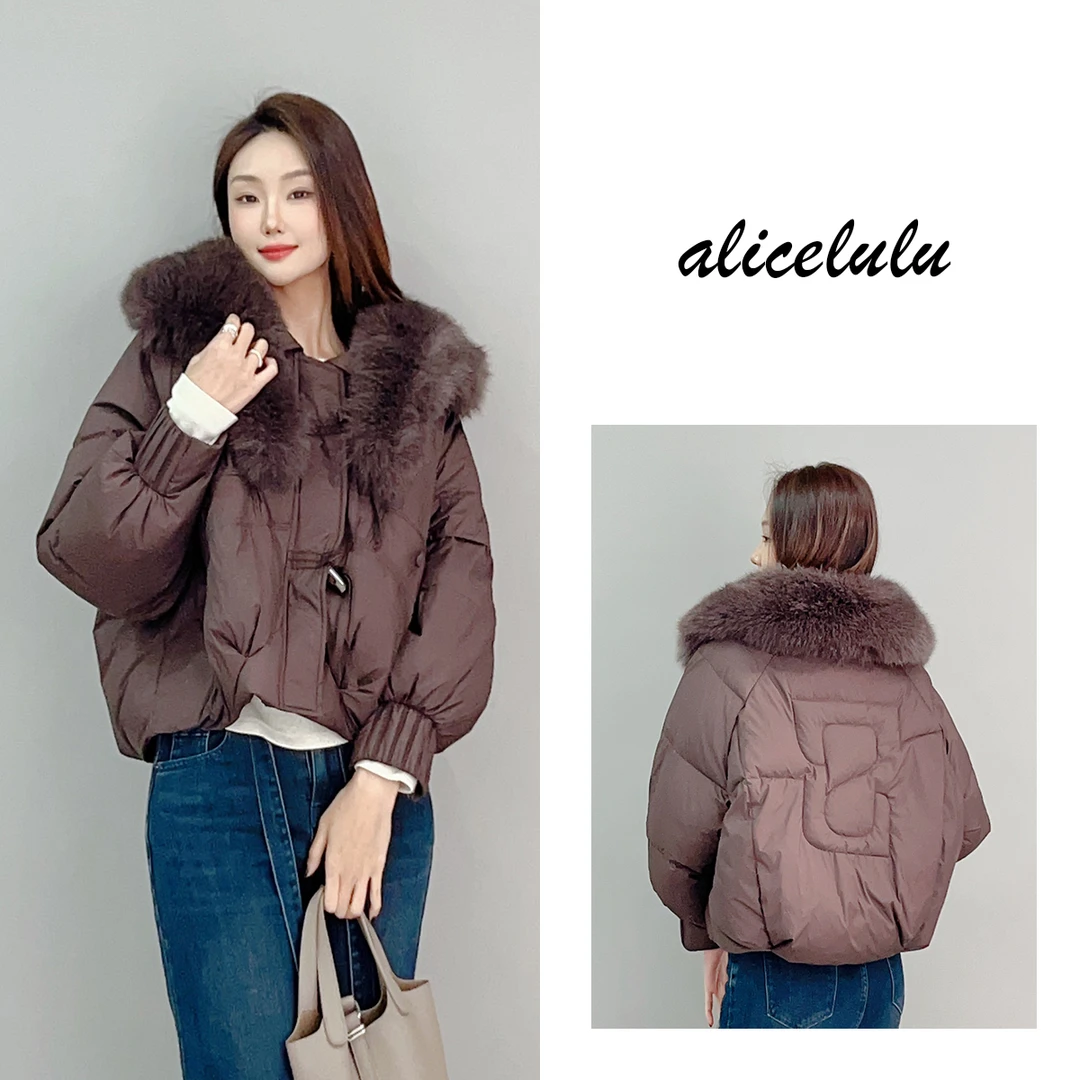 4 ALICE “冬日热巧”羽绒服 华美毛领 重磅充绒 S2141793Kr