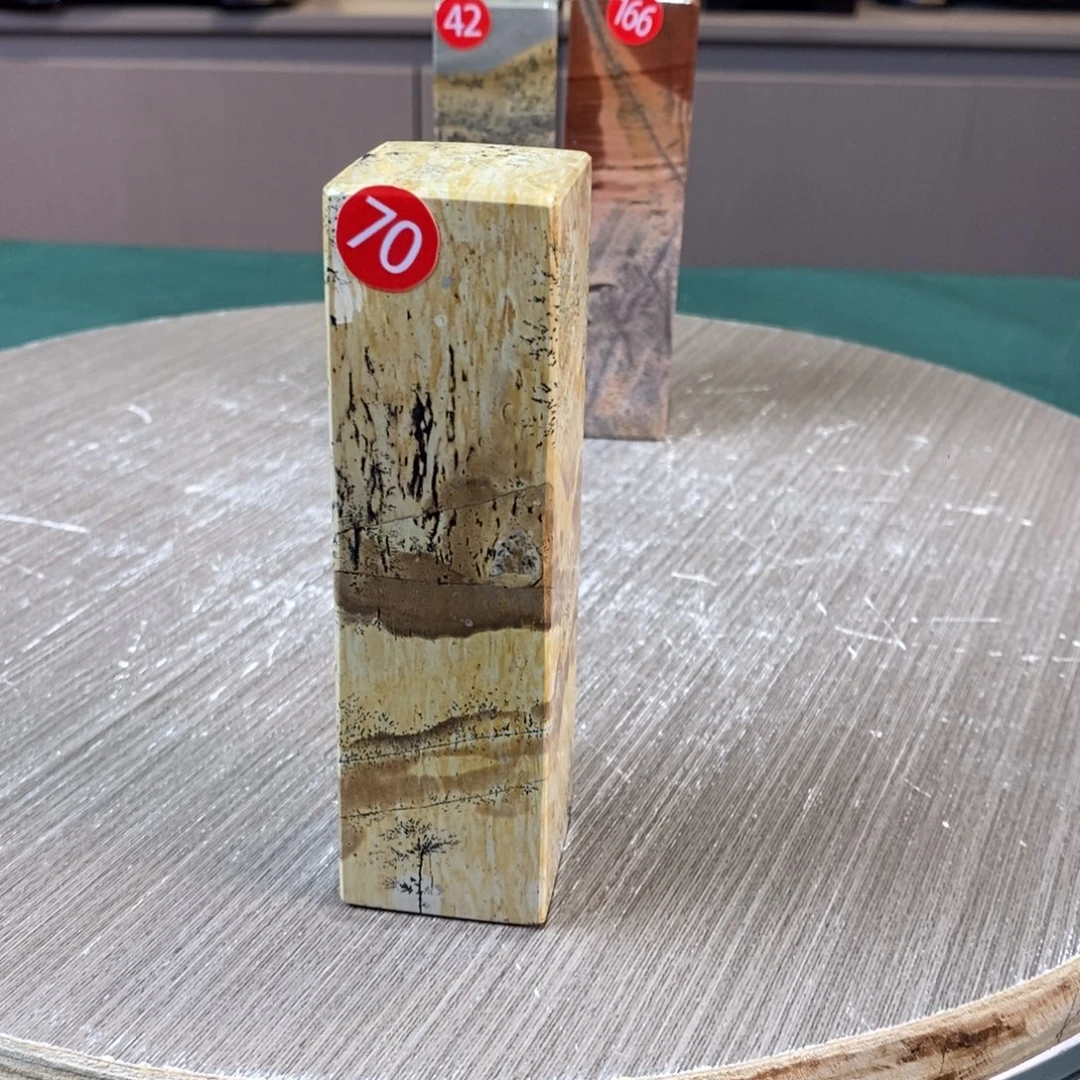 石材广西国画石草花石