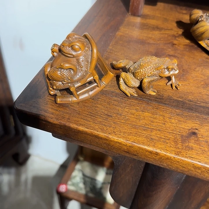 木王*海复古装饰摆件青蛙