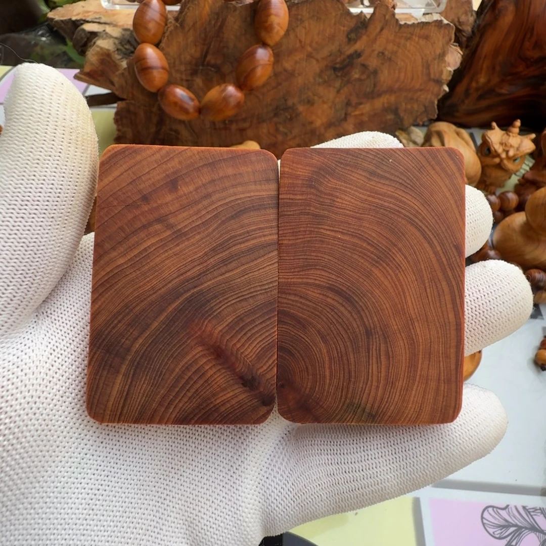 柏木（崖柏）2个黑油板根请安牌子