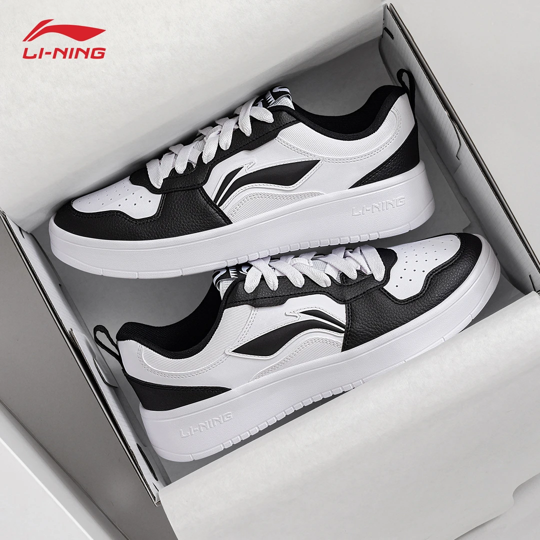 李宁初云男鞋板鞋时尚轻便低帮百搭简约运动官方正品运动潮流鞋子