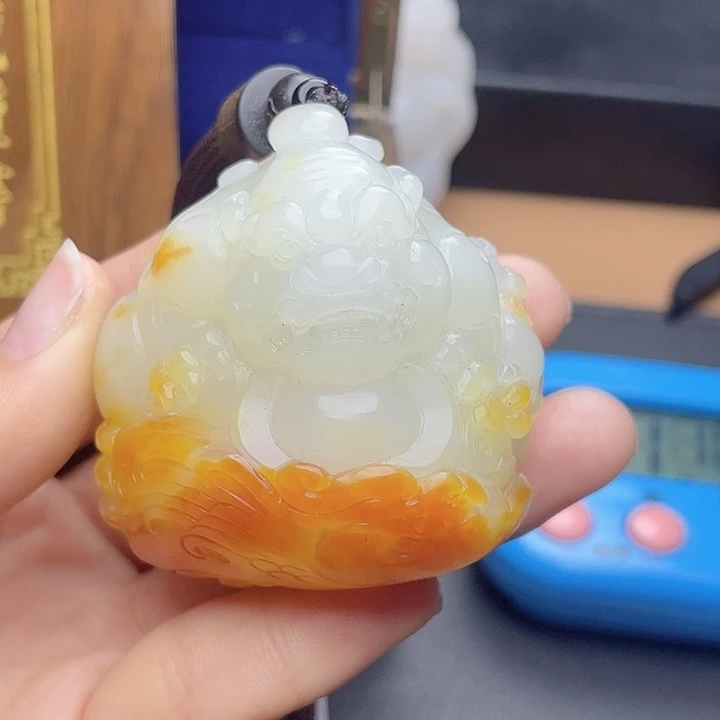 和田玉挂件未镶嵌用****8T