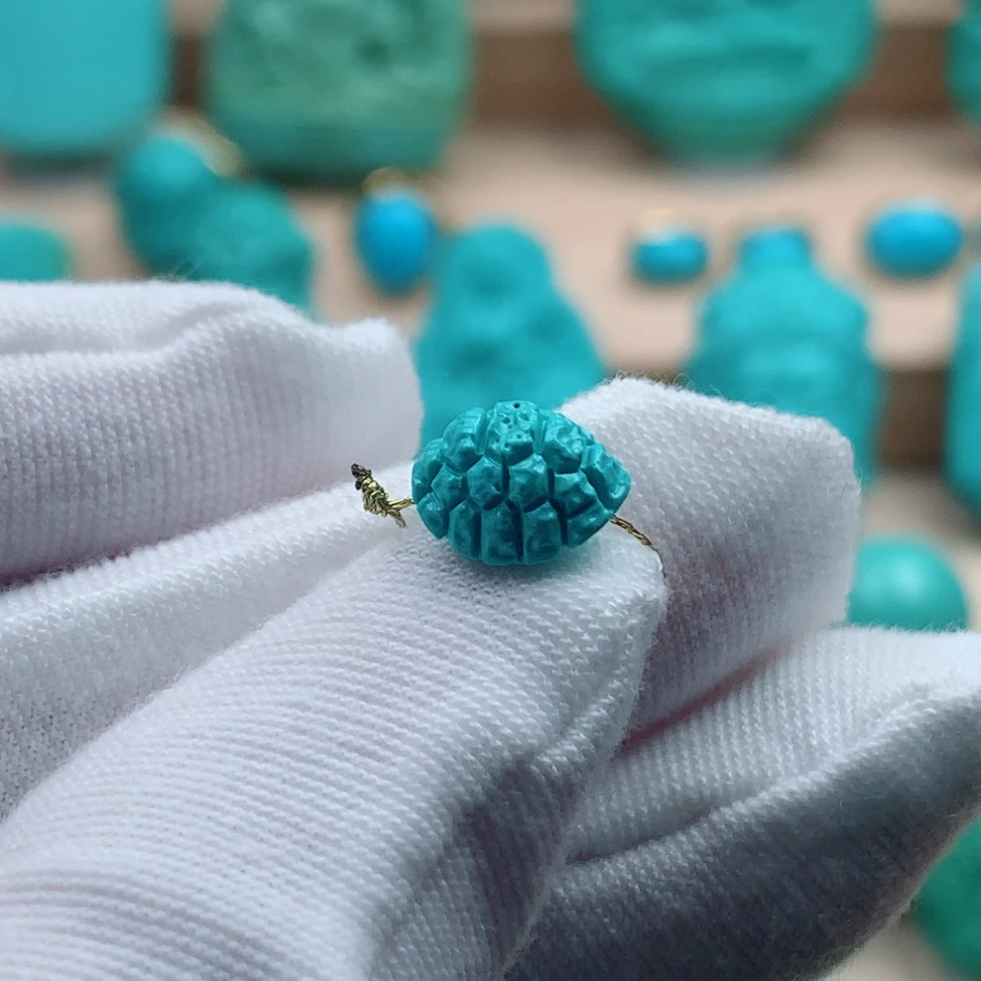 绿松石未镶嵌配饰