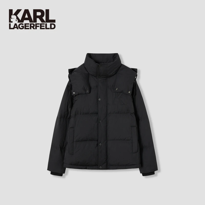 【官方男装】KARL LAGERFELD卡尔拉格斐连帽1K1E70108905