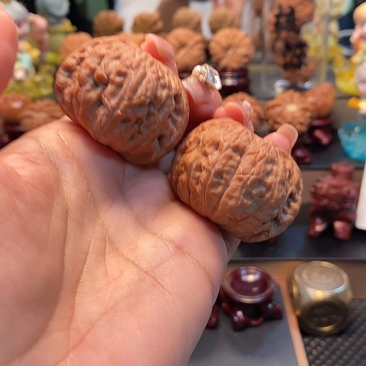 文玩核桃吊坠42正磨