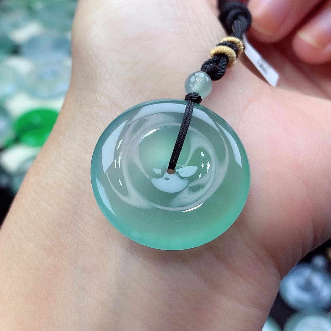 颈饰未镶嵌翡翠编号93-尺寸25.9/5.7