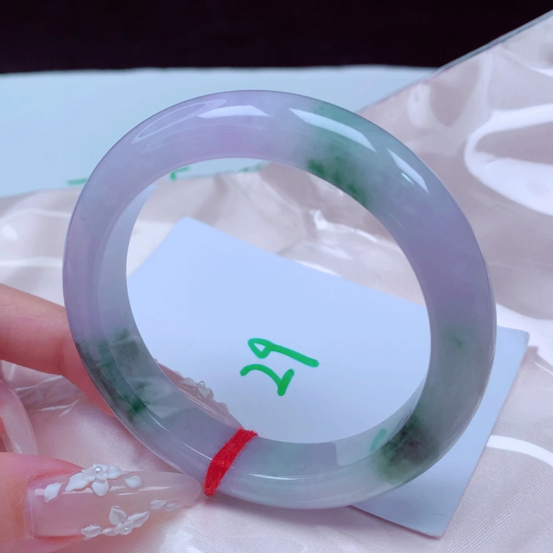 未镶嵌手镯翡翠天然缅甸翡翠A货手镯 29号