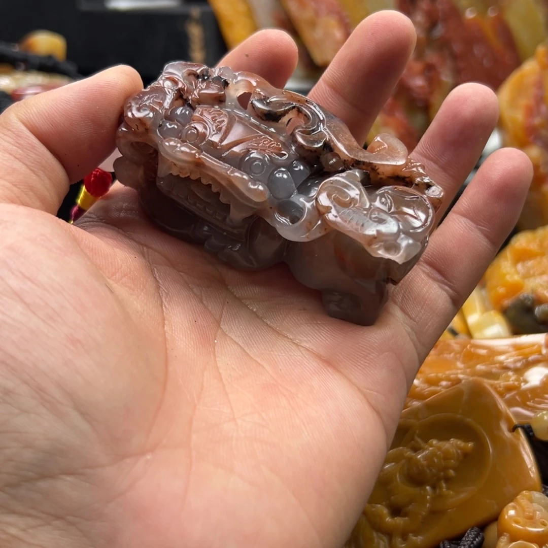 石英质玉（黄龙玉）未镶嵌多选一发货