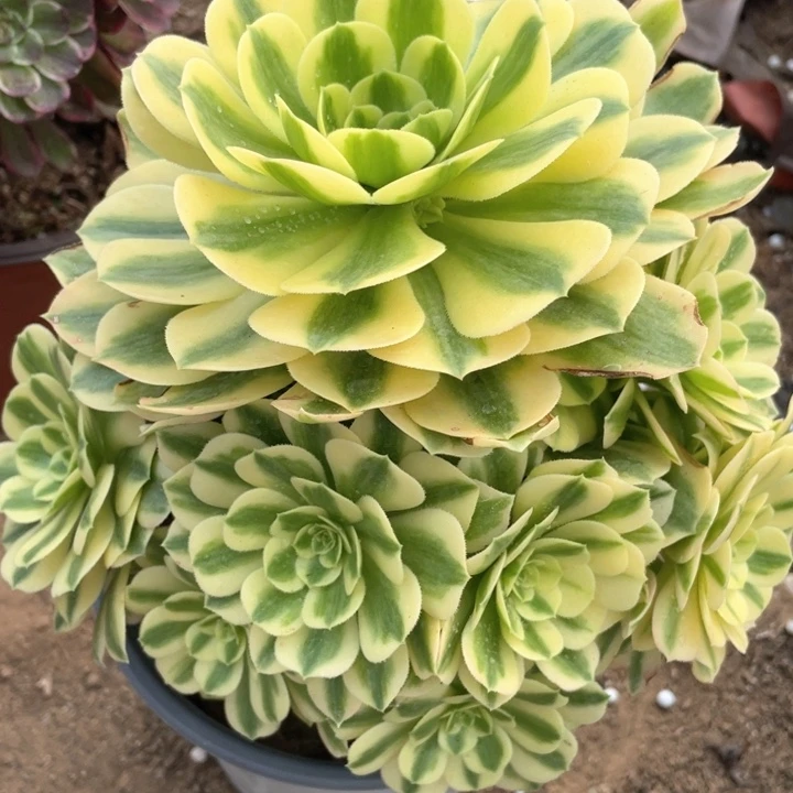 829多肉植物金丝翡翠