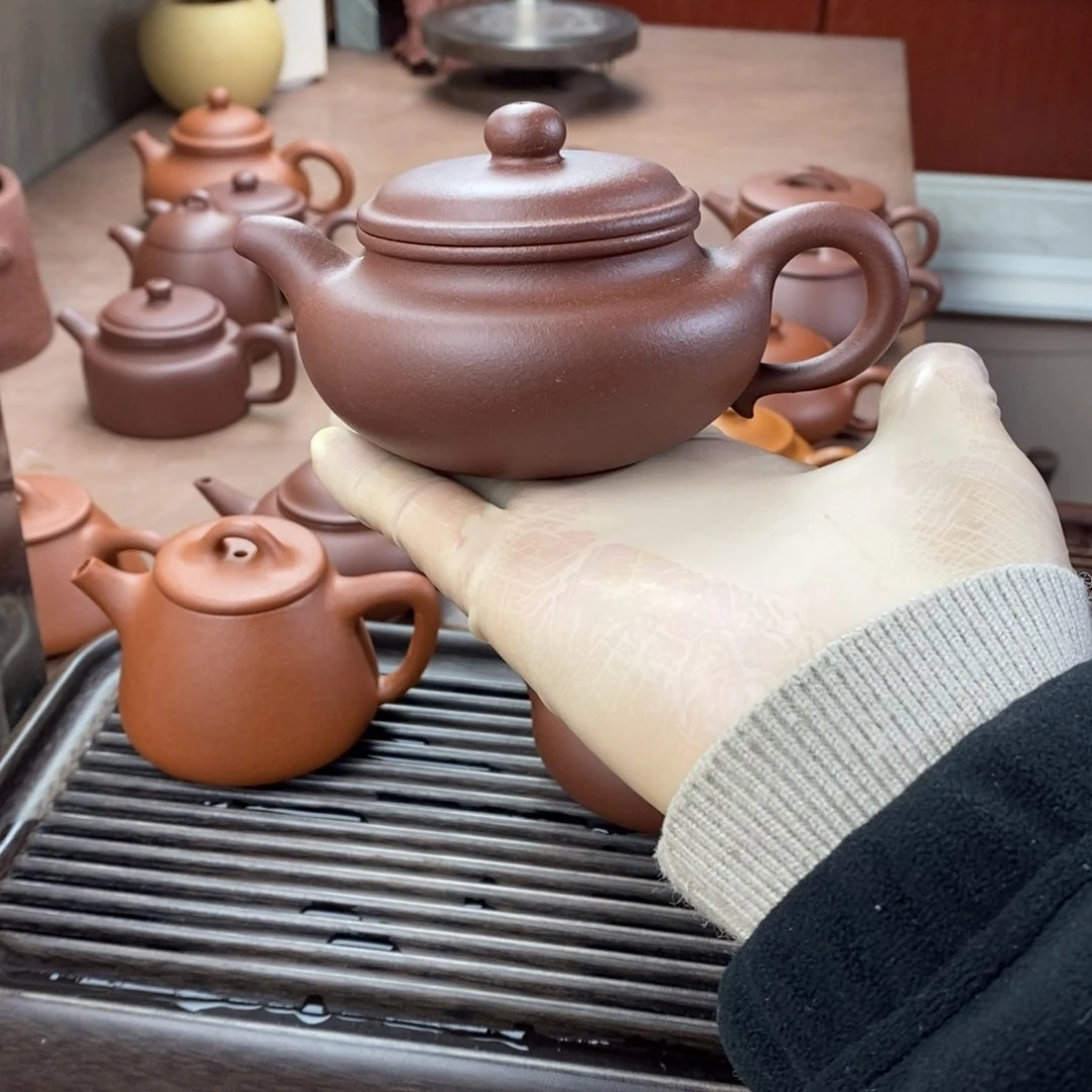 紫砂茶壶行***睛紫砂壶仿古