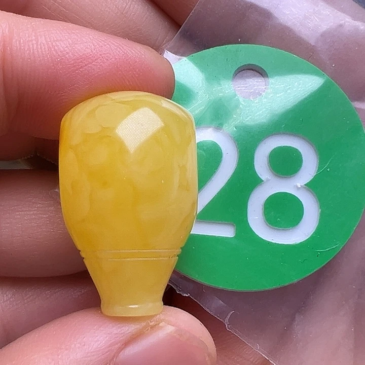 未镶嵌蜜蜡裸石15.5m m