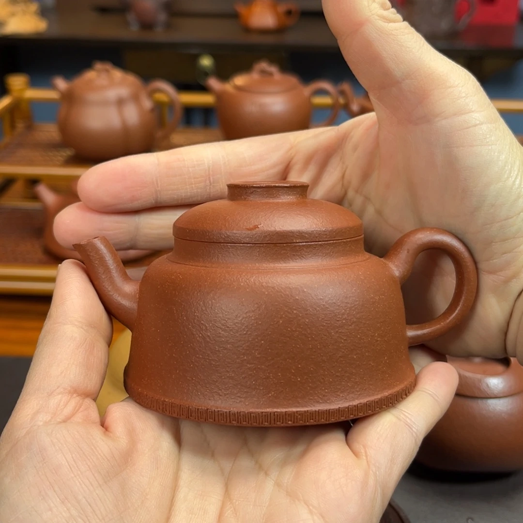 凤***人紫砂茶壶宜兴紫砂壶半手工制作
