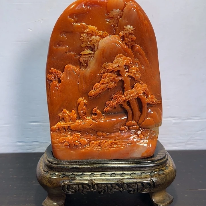 山***6寿山石寿山石摆件精品