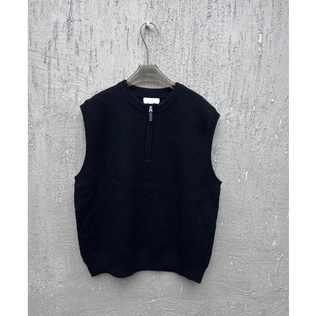 UNCLE&F 定制五金/INS 经典款洗水宽松毛衣马甲