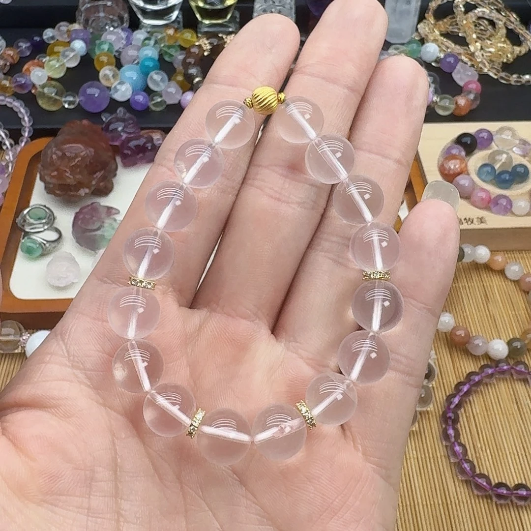 水晶银S925镶嵌手链