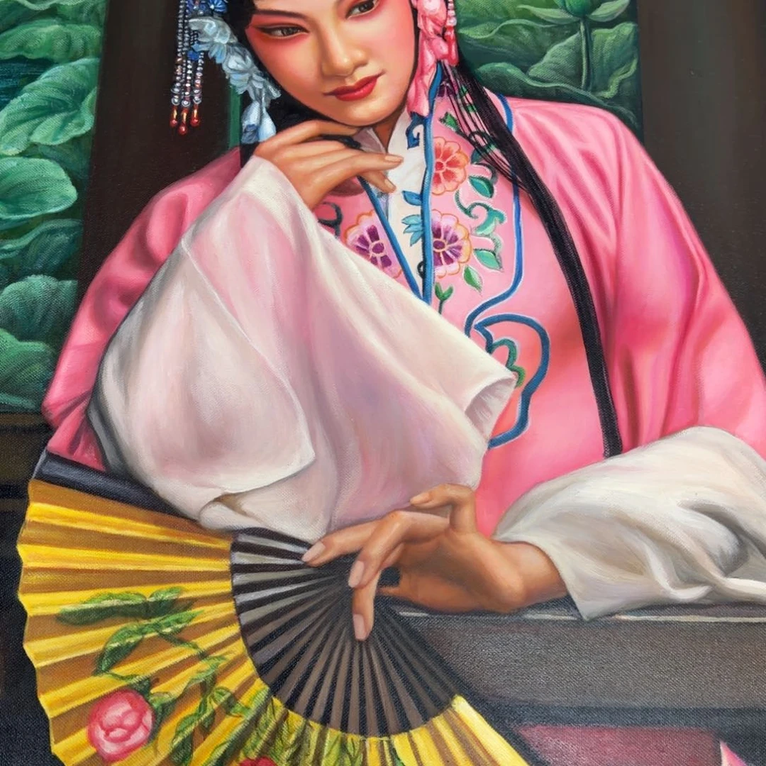 油画在干嘛了啊我在