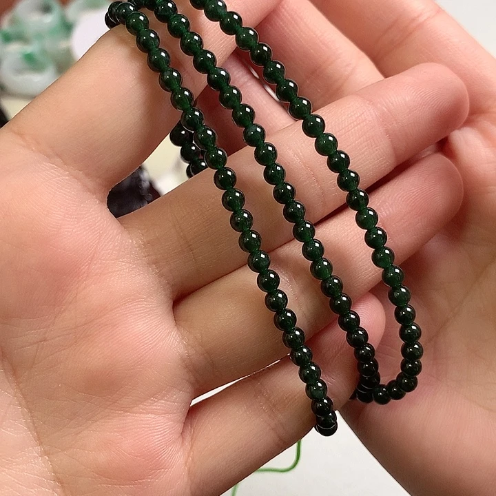 翡翠未镶嵌颈饰翡翠4