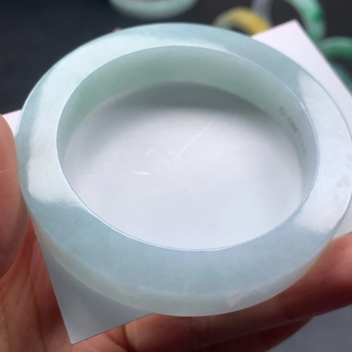 *****定制翡翠未镶嵌手镯